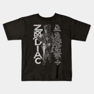 Zodiac, David Fincher, Crime, Serial Killer Kids T-Shirt